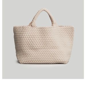 Naghedi St Barths Bag. Medium. Color Ecru. Brand New with tags